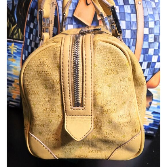 MCM Limited Edition Yellow Boston - Picture 4 of 13